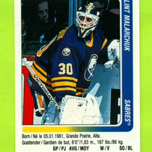 1991 PANINI #301-Clint Malarchuk