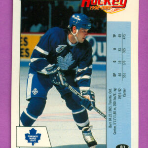 1992 PANINI #81-Peter Zezel