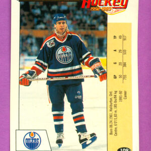 1992 PANINI #109-Bernie Nicholls