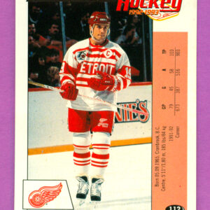 1992 PANINI #112-Steve Yzerman