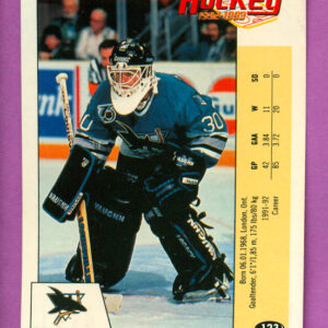 1992 PANINI #123-Jeff Hackett