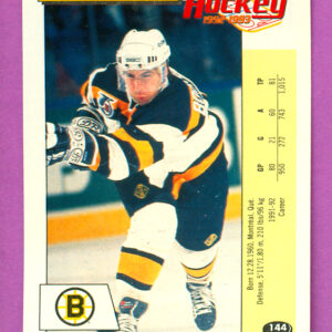 1992 PANINI #144-Ray Bourque