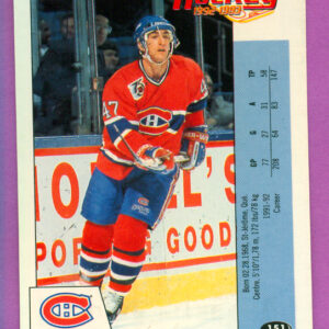 1992 PANINI #151-Stephan Lebeau