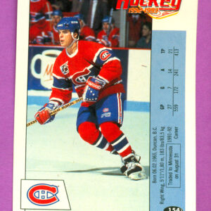 1992 PANINI #154-Russ Courtnall