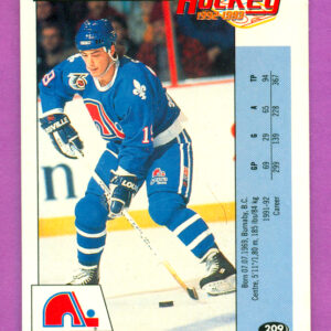 1992 PANINI #209-Joe Sakic