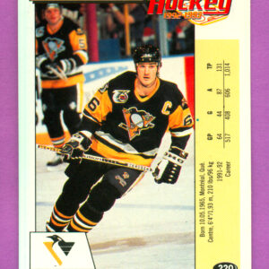 1992 PANINI #220-Mario Lemieux