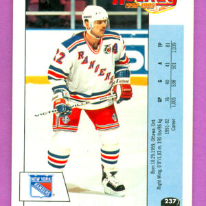 1992 PANINI #237-Mike Gartner