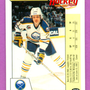 1992 PANINI #250-Christian Ruuttu