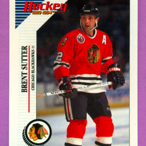 1993 PANINI #151-Brent Sutter