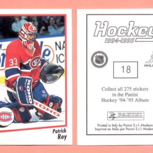 1994 PANINI #18-Patrick Roy