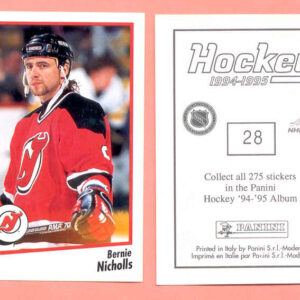 1994 PANINI #28-Bernie Nicholls