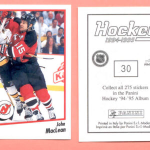1994 PANINI #30-John MacLean