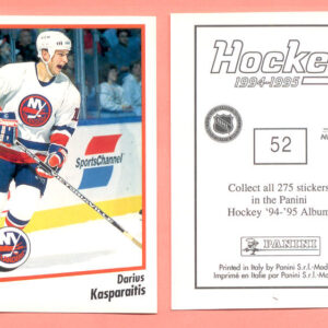 1994 PANINI #52-Darius Kasparaitis