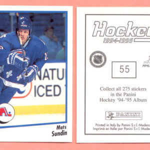 1994 PANINI #55-Mats Sundin