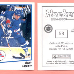 1994 PANINI #58-Claude Lapointe