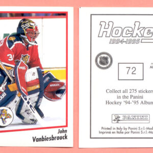1994 PANINI #72-John Vanbiesbrouck