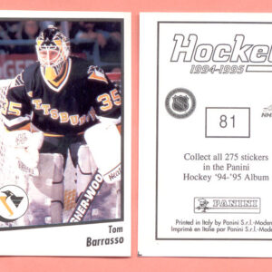 1994 PANINI #81-Tom Barrasso