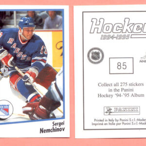 1994 PANINI #85-Sergei Nemchinov