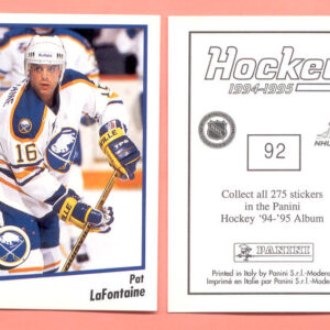 1994 PANINI #92-Pat LaFontaine