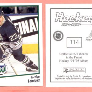 1994 PANINI #114-Jocelyn Lemieux