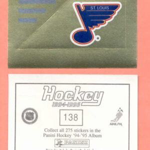 1994 PANINI #138- Logo