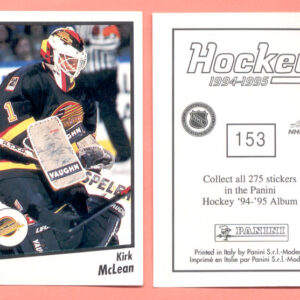 1994 PANINI #153-Kirk McLean