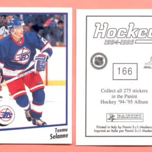 1994 PANINI #166-Teemu Selanne