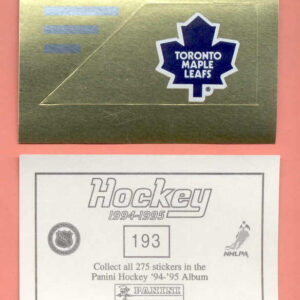 1994 PANINI #193- Logo