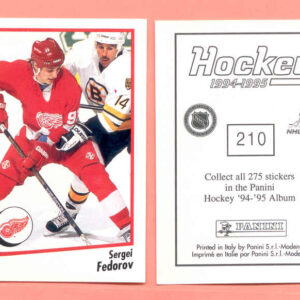 1994 PANINI #210-Sergei Fedorov