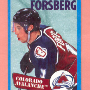 1996 PANINI #244-Peter Forsberg