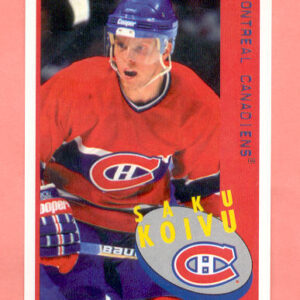 1997 PANINI #28-Saku Koivu