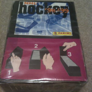 1998 Panini NHL Full Box of 100 Sticker Packages (500 stickers in box) (Never Opened)