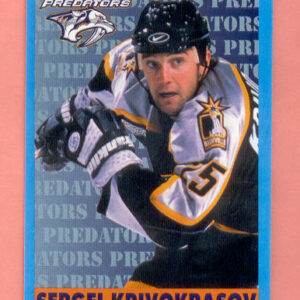 1999 PANINI #270-Sergei Krivokrasov