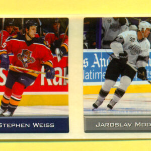 2003 Sports Vault Top Up To 600 Pieces #237-Jaroslav Modry