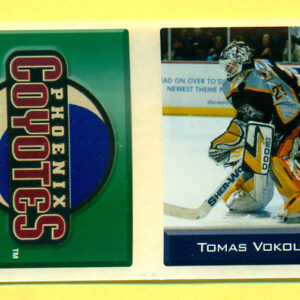 2003 Sports Vault Top Up To 600 Pieces #260-Tomas Vokoun