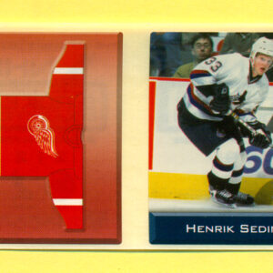 2003 Sports Vault Top Up To 600 Pieces #297-Henrik Sedin