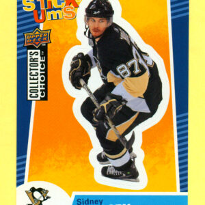 2009 Stick'Ums Upper Deck Collector's Choice  #22-Sidney Crosby