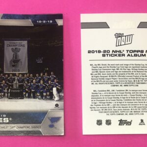 2019 Topps NOW Week 1 -#1- Blues Team (1 of 1483)