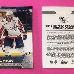 2019 Topps NOW Week 2- #13- Alexander Ovechkin (1 of 1020)