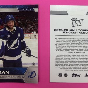 2019 Topps NOW Week 6- #49- Victor Hedman (1 of 846)