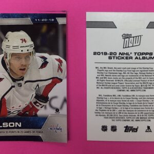 2019 Topps NOW Week 8- #65- John Carlson 2 (1 of 697)