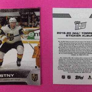 2019 Topps NOW Week 9- #73- Paul Stastny (1 of 997)