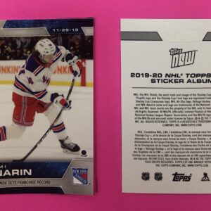 2019 Topps NOW Week 9- #76- Artemi Panarin (1 of 997)