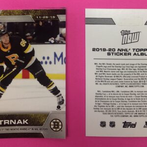 2019 Topps NOW Week 9- #77- David Pastrnak 3 (1 of 997)