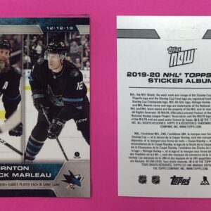 2019 Topps NOW Week 11- #94- Joe Thornton (1 of 738)