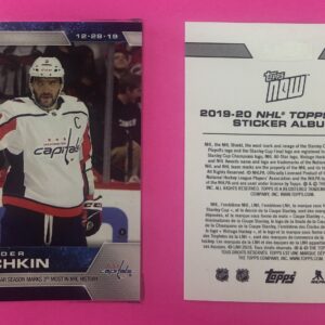 2019 Topps NOW Week 13- #112- Alexander Ovechkin 3 (1 of 718)