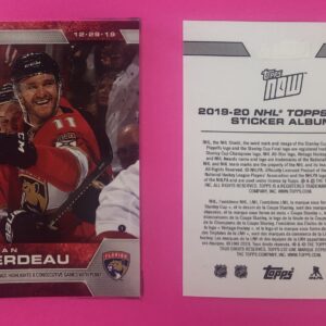2019 Topps NOW Week 13- #116- Jonathan Huberdeau 3 (1 of 718)
