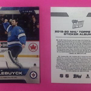 2019 Topps NOW Week 15- #135- Connor Hellebuyck 2 (1 of 952)