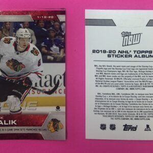 2019 Topps NOW Week 16- #138- Dominik Kubalik (1 of 746)