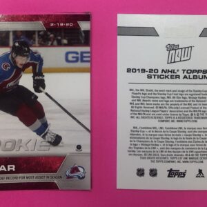 2019 Topps NOW Week 21- #182- Cale Makar 10 (1 of 1028)